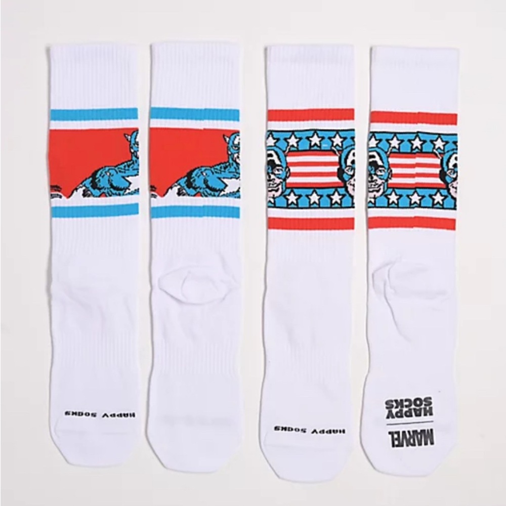 Men’s Captain America Socks
